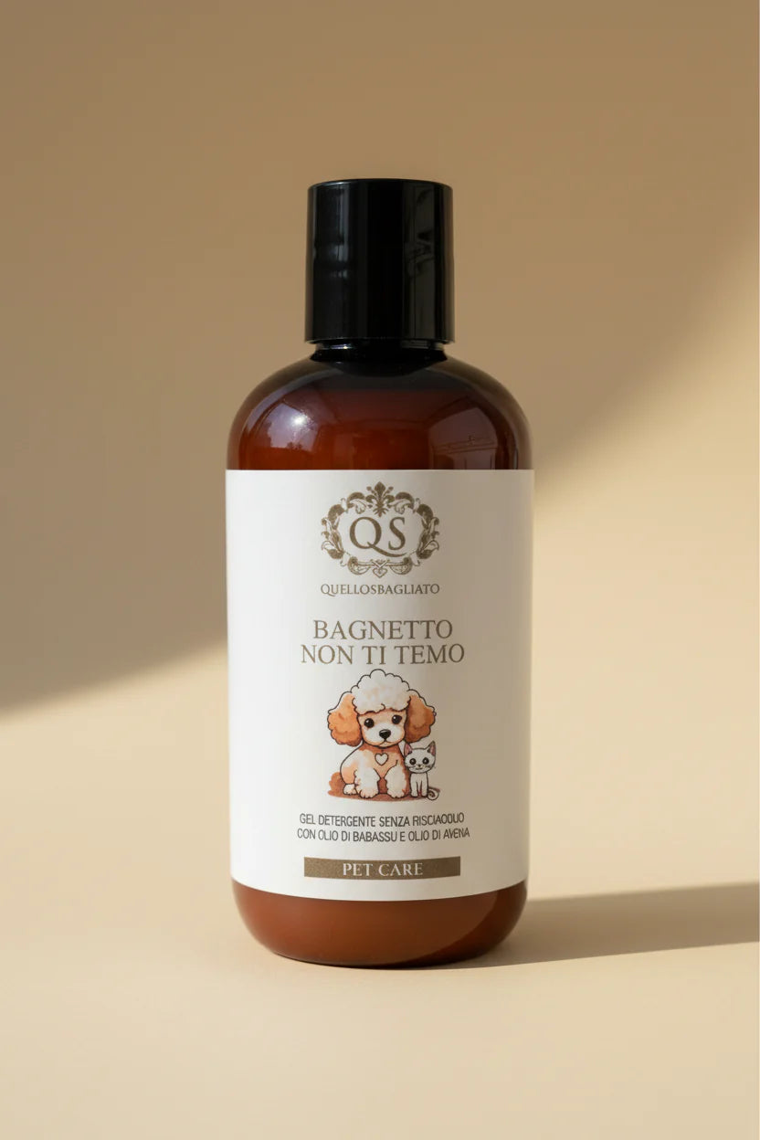 Bagnetto non ti temo - Gel detergente senza risciaquo
250 ml