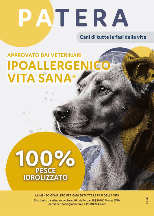 Ipoallergenico vita sana - 100% pesce idrolizzato 1,5 kg
