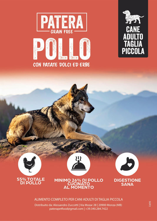 Pollo con patate dolci ed erbe 2kg