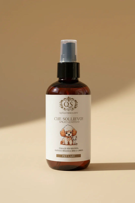 Che sollievo! Spray lenitivo per animali